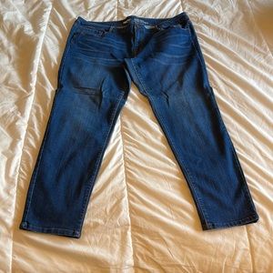 Skinny Jeans Size:18 Medium Wash